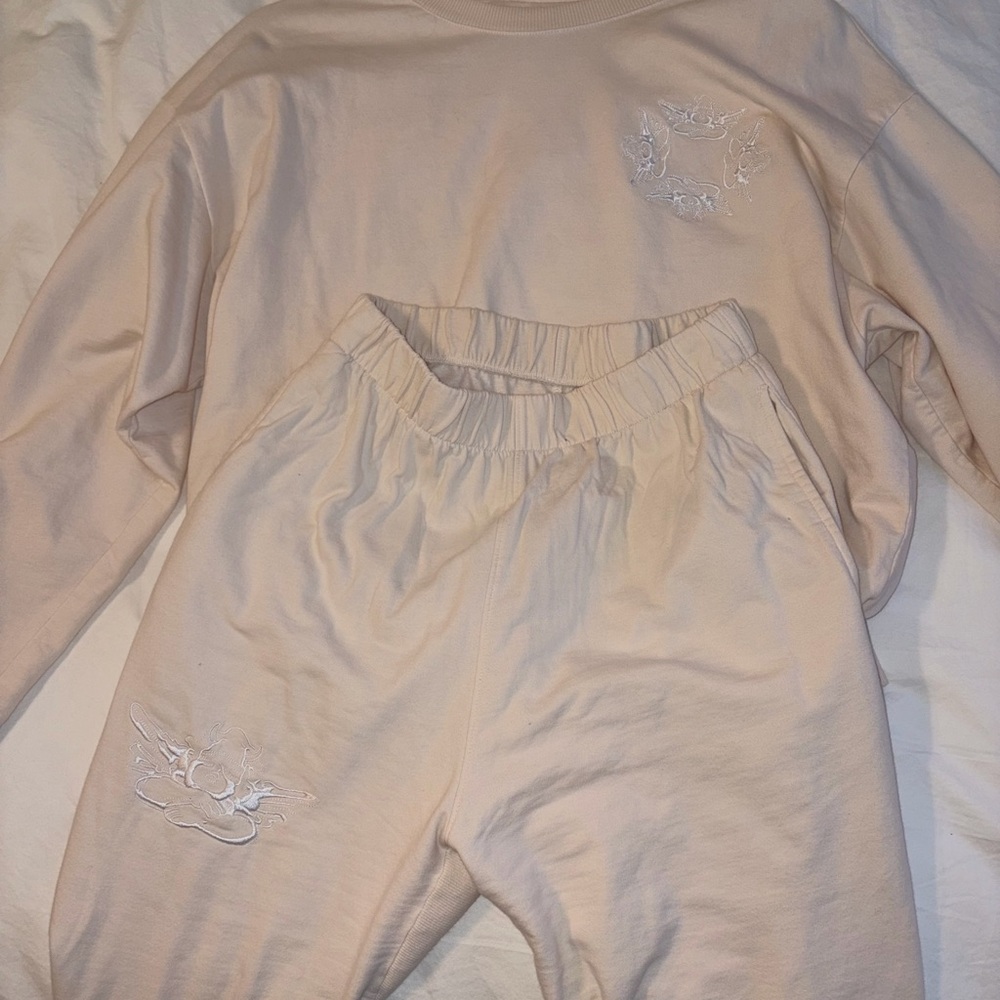 Boys Lie Light Pink Set